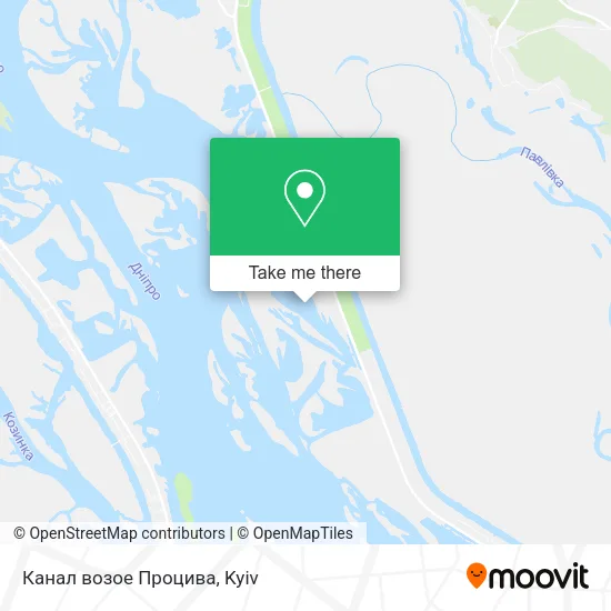 Канал возое Процива map