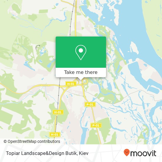Topiar Landscape&Design Butik map
