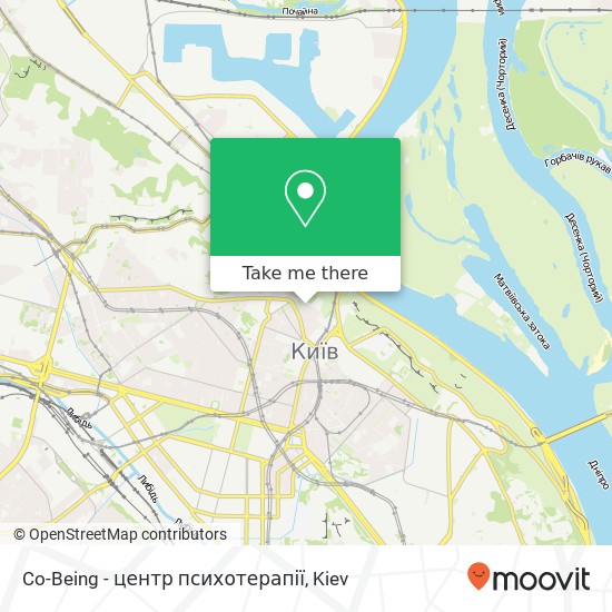 Co-Being - центр психотерапії map