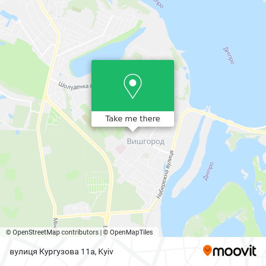 вулиця Кургузова 11а map