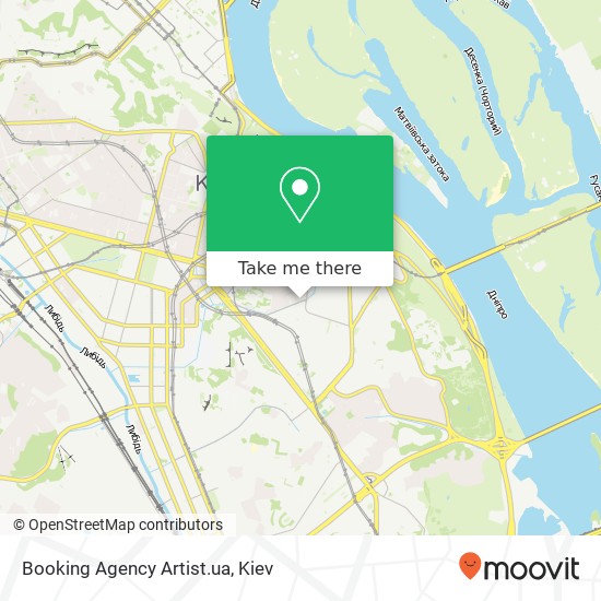 Booking Agency Artist.ua map