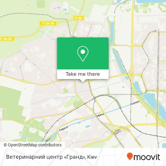 Ветеринарний центр «Гранд» map