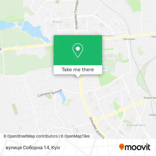 вулиця Соборна 14 map