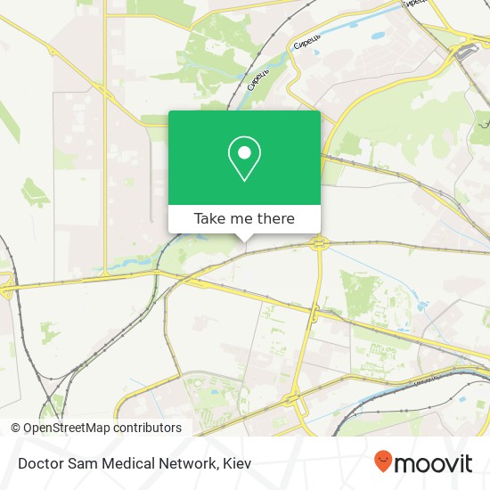 Doctor Sam Medical Network map