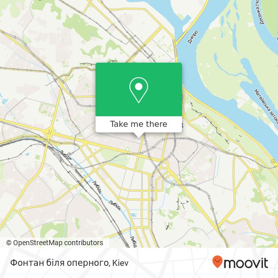 Фонтан біля оперного map