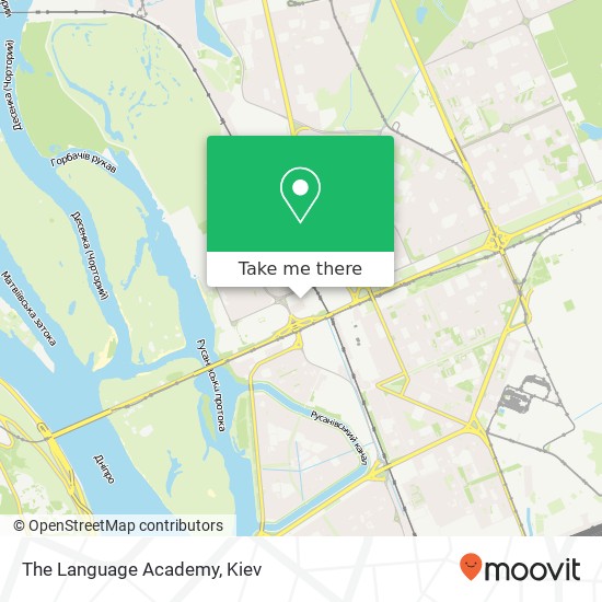 The Language Academy map