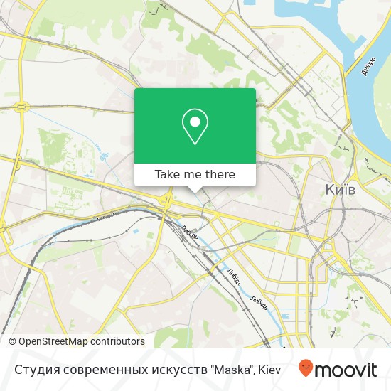 Студия современных искусств "Maska" map