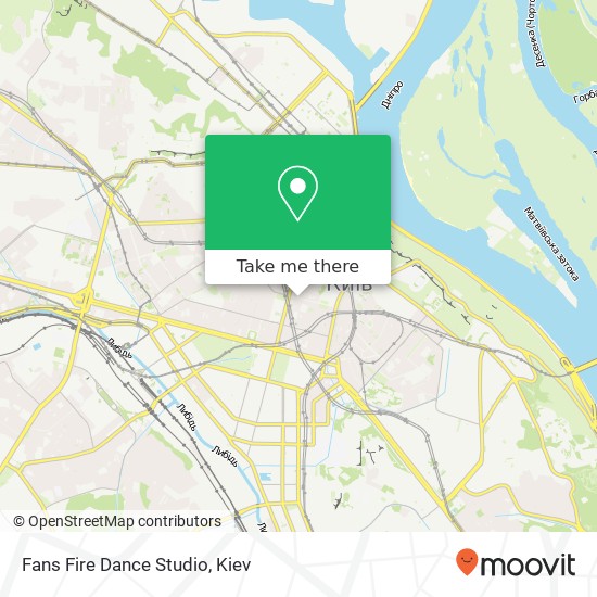 Fans Fire Dance Studio map