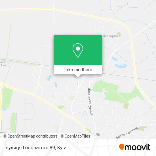 Карта вулиця Головатого 89