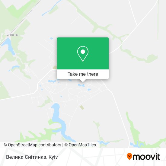 Велика Снітинка map