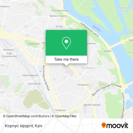 Карта Корпус хірургії