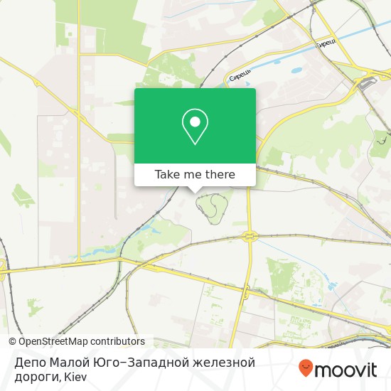 Депо Малой Юго–Западной железной дороги map