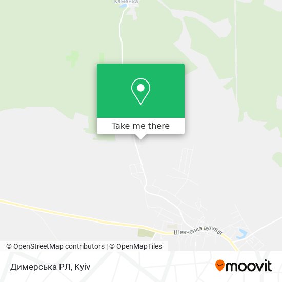 Карта Димерська РЛ