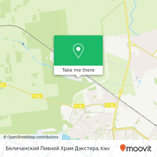 Беличанский Пивной Храм Дэкстера map