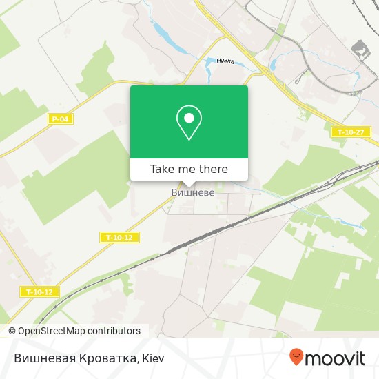 Вишневая Кроватка map