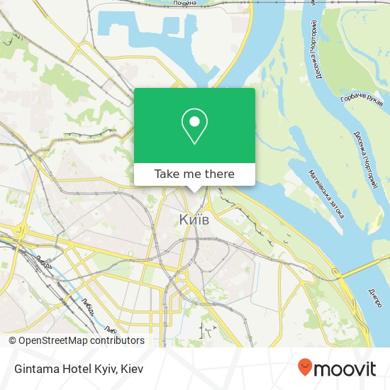 Gintama Hotel Kyiv map