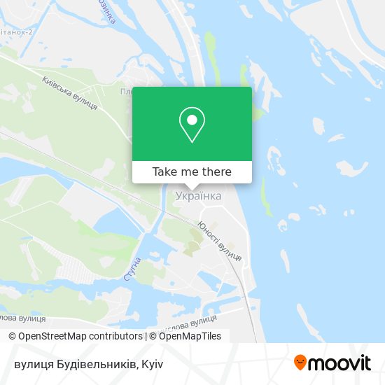 Карта вулиця Будівельників