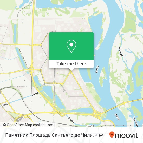 Памятник Площадь Сантьяго де Чили map