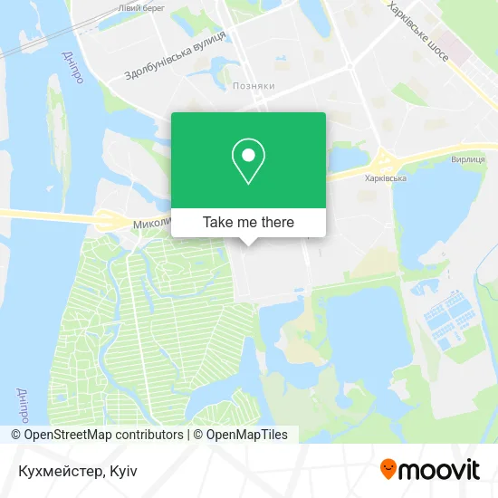 Карта Кухмейстер