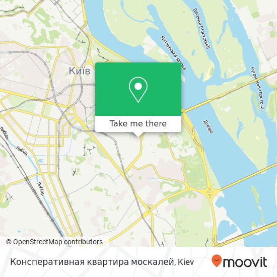 Карта Консперативная квартира москалей