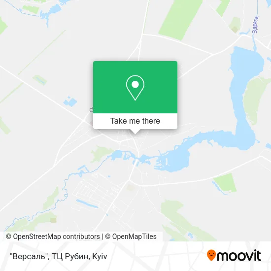 Карта "Версаль", ТЦ Рубин