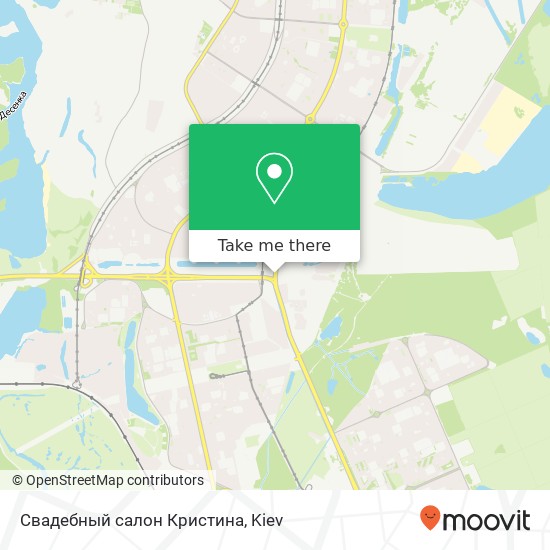 Свадебный салон Кристина map