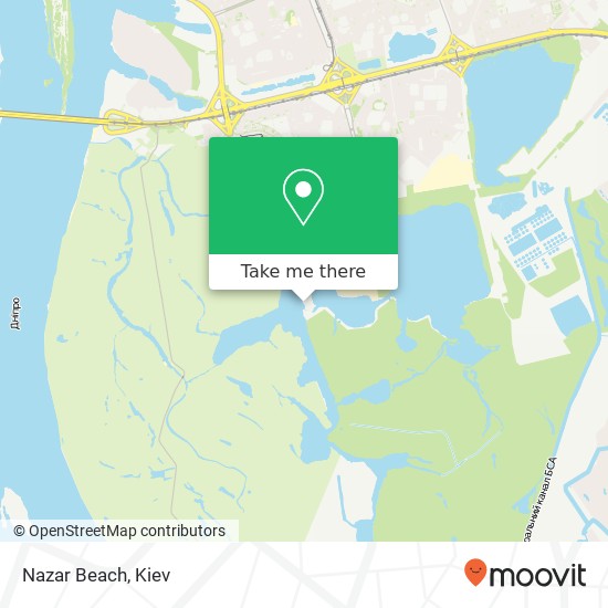 Карта Nazar Beach