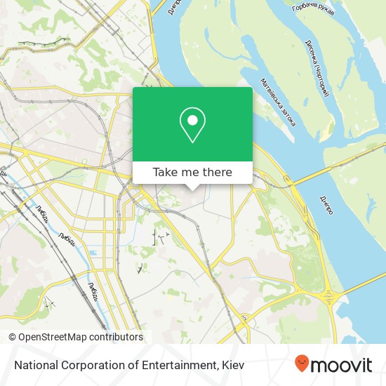 National Corporation of Entertainment map