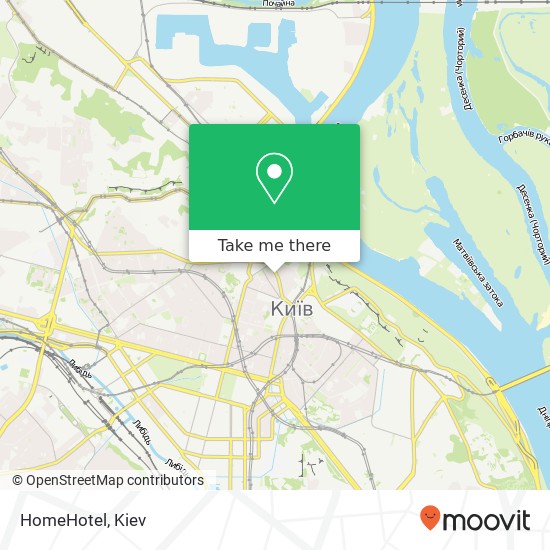 HomeHotel map