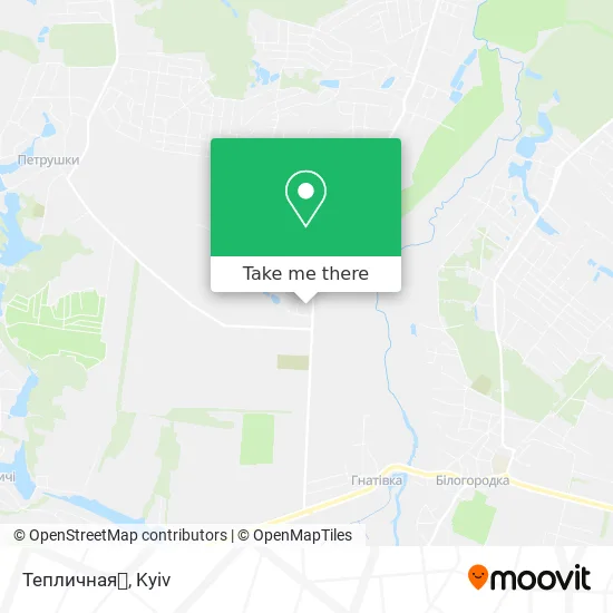 Тепличная🏡 map