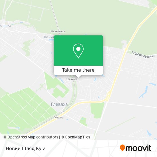 Новий Шлях map