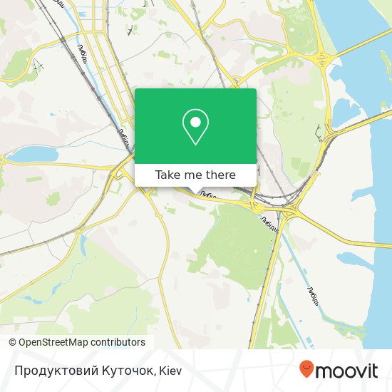 Продуктовий Куточок map