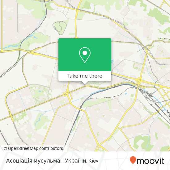 Асоціація мусульман України map