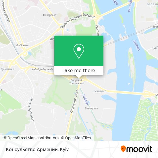 Консульство Армении map