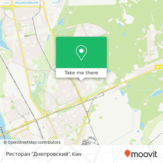 Ресторан "Днепровский" map