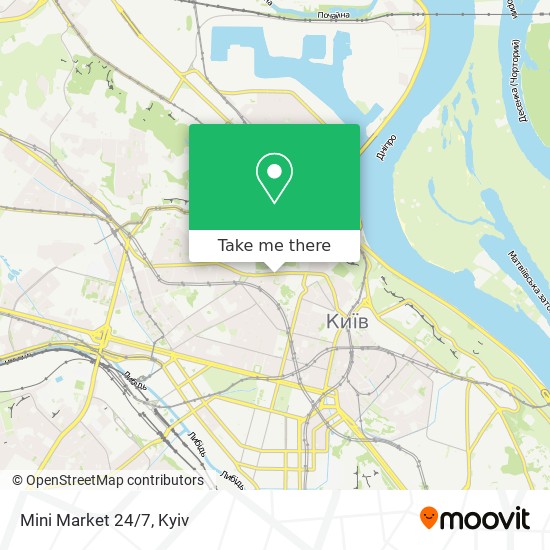 Mini Market 24/7 map