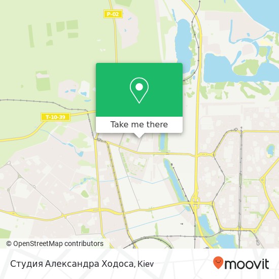 Студия Александра Ходоса map