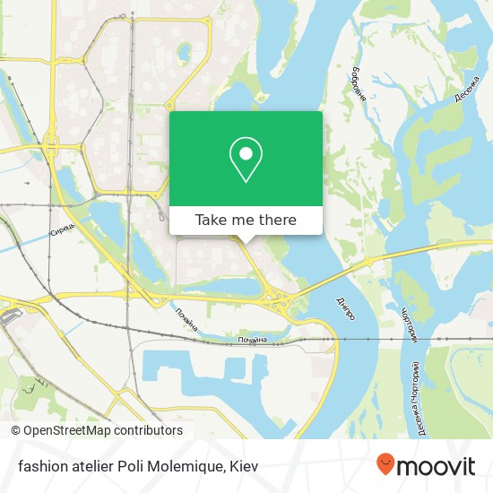 Карта fashion atelier Poli Molemique