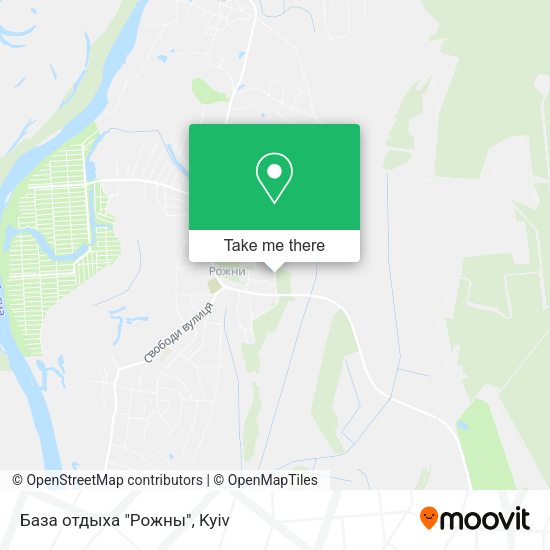 Карта База отдыха "Рожны"