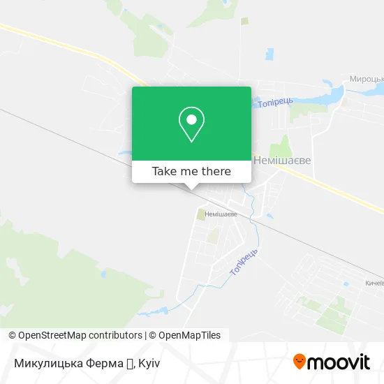 Карта Микулицька Ферма 🐄