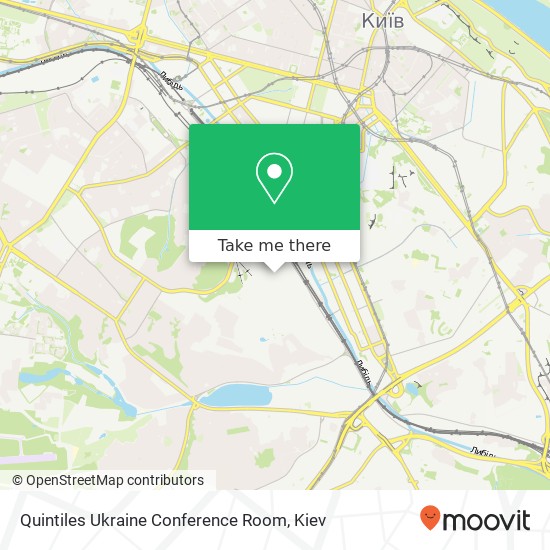 Quintiles Ukraine Conference Room map