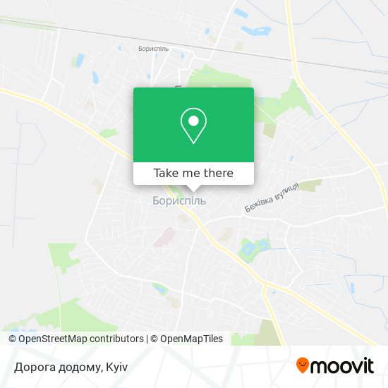 Дорога додому map