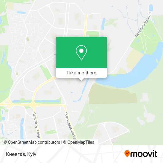 Карта Киевгаз
