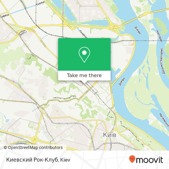 Киевский Рок-Клуб map