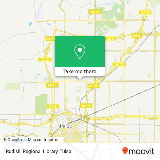 Rudisill Regional Library map