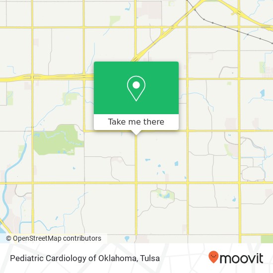 Pediatric Cardiology of Oklahoma map