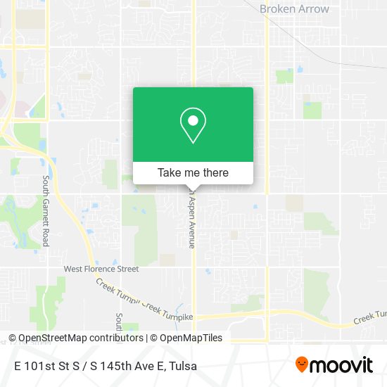 Mapa de E 101st St S / S 145th Ave E