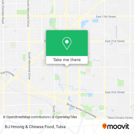 BJ Hmong & Chinese Food map