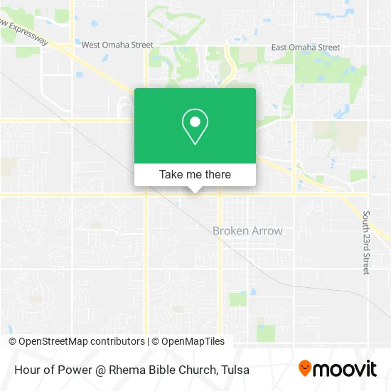 Hour of Power @ Rhema Bible Church map