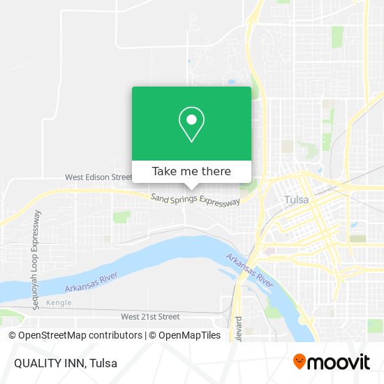 QUALITY INN map